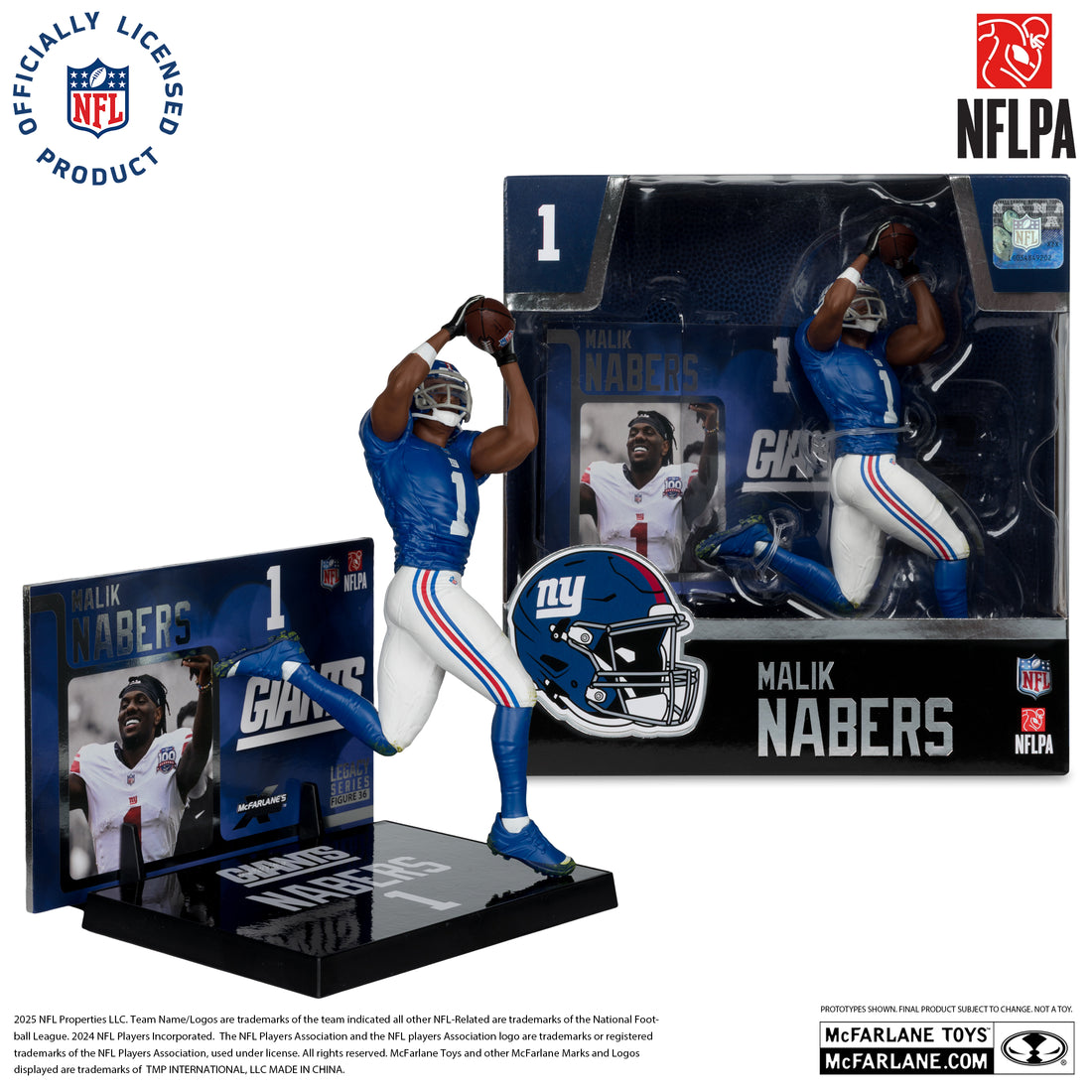 Malik Nabers (New York Giants) NFL 7in Posed Figure McFarlane’s SportsPicks