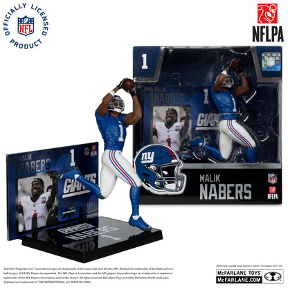 Malik Nabers (New York Giants) NFL 7in Posed Figure McFarlane’s SportsPicks