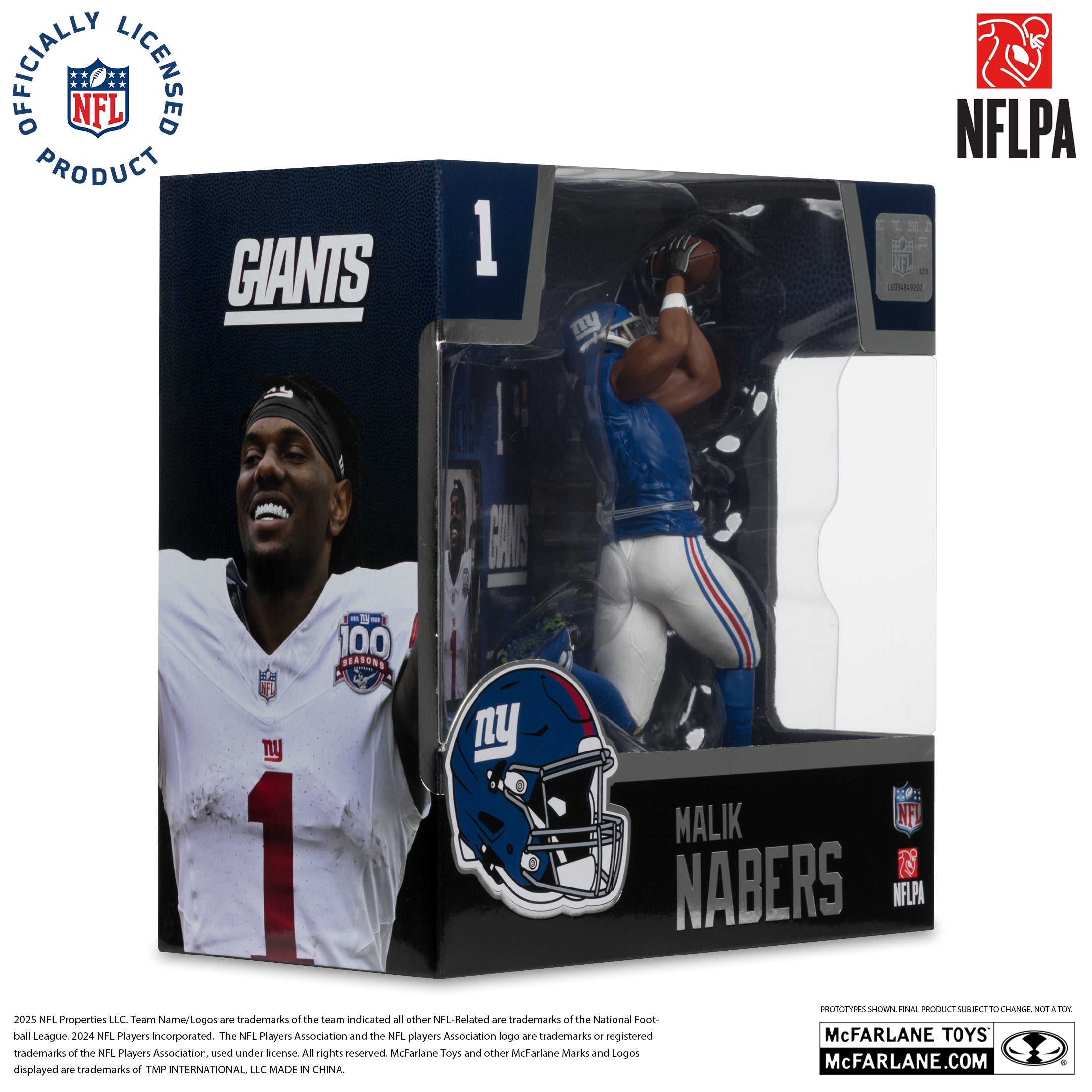 Malik Nabers (New York Giants) NFL 7in Posed Figure McFarlane’s SportsPicks