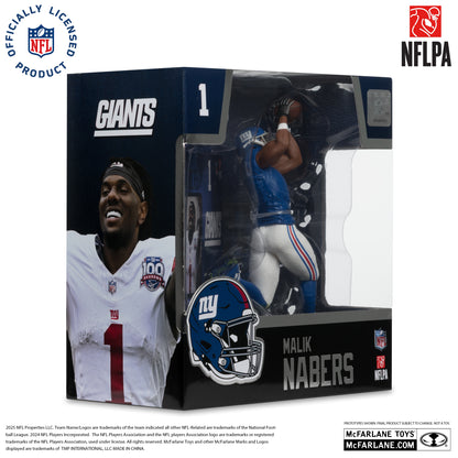 Malik Nabers (New York Giants) NFL 7in Posed Figure McFarlane’s SportsPicks