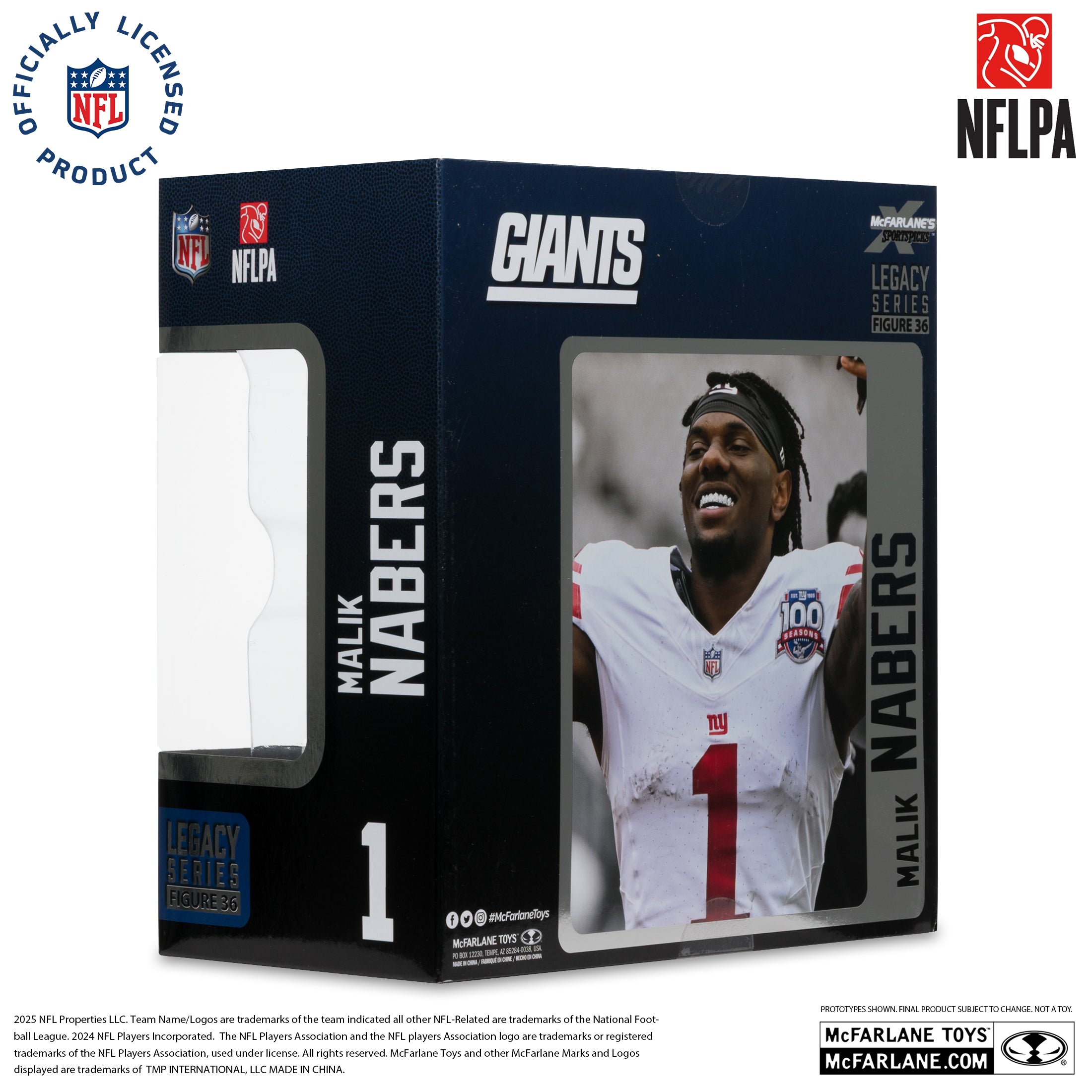 Malik Nabers (New York Giants) NFL 7in Posed Figure McFarlane’s SportsPicks