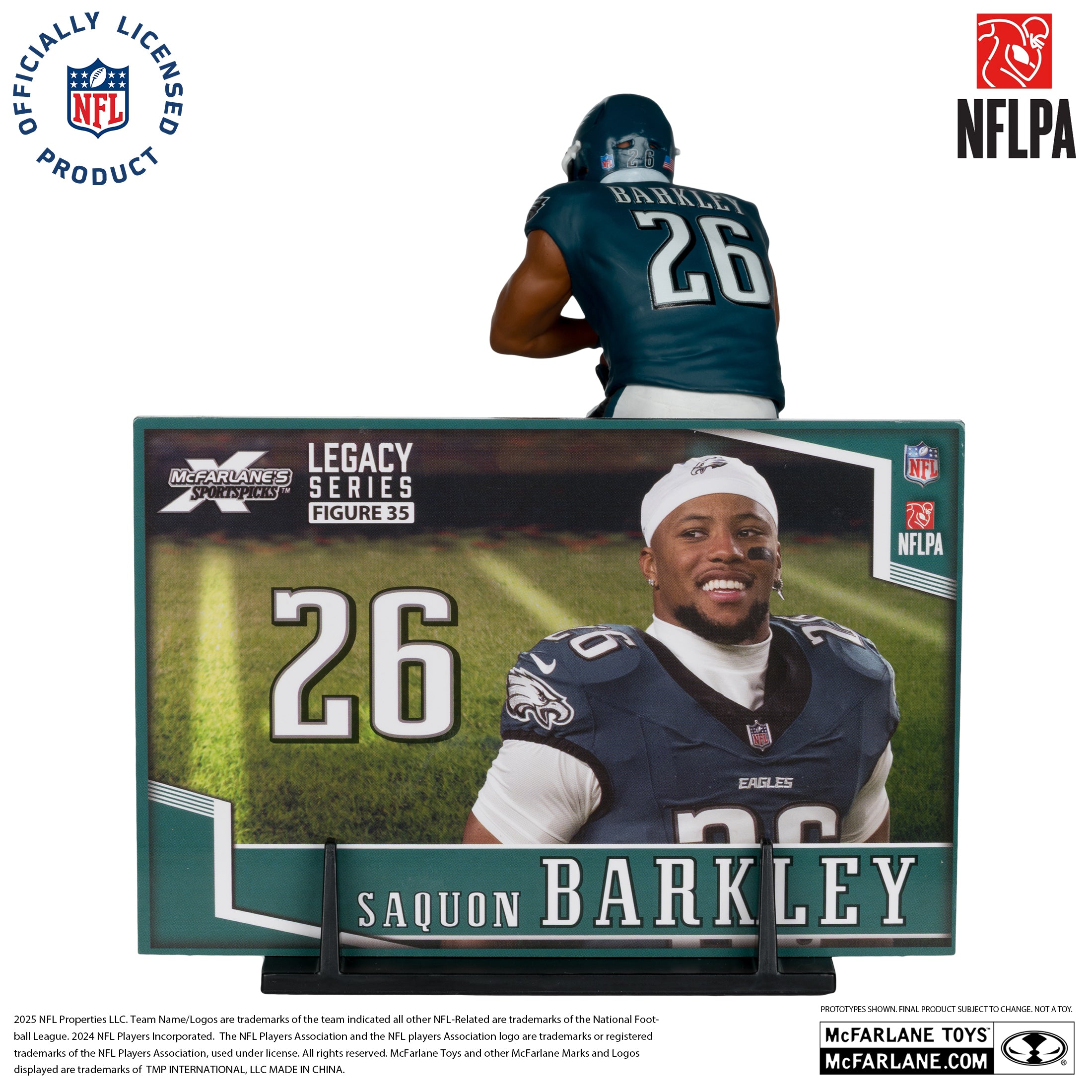 Saquon Barkley (Philadelphia Eagles) NFL 7in Posed Figure McFarlane’s SportsPicks