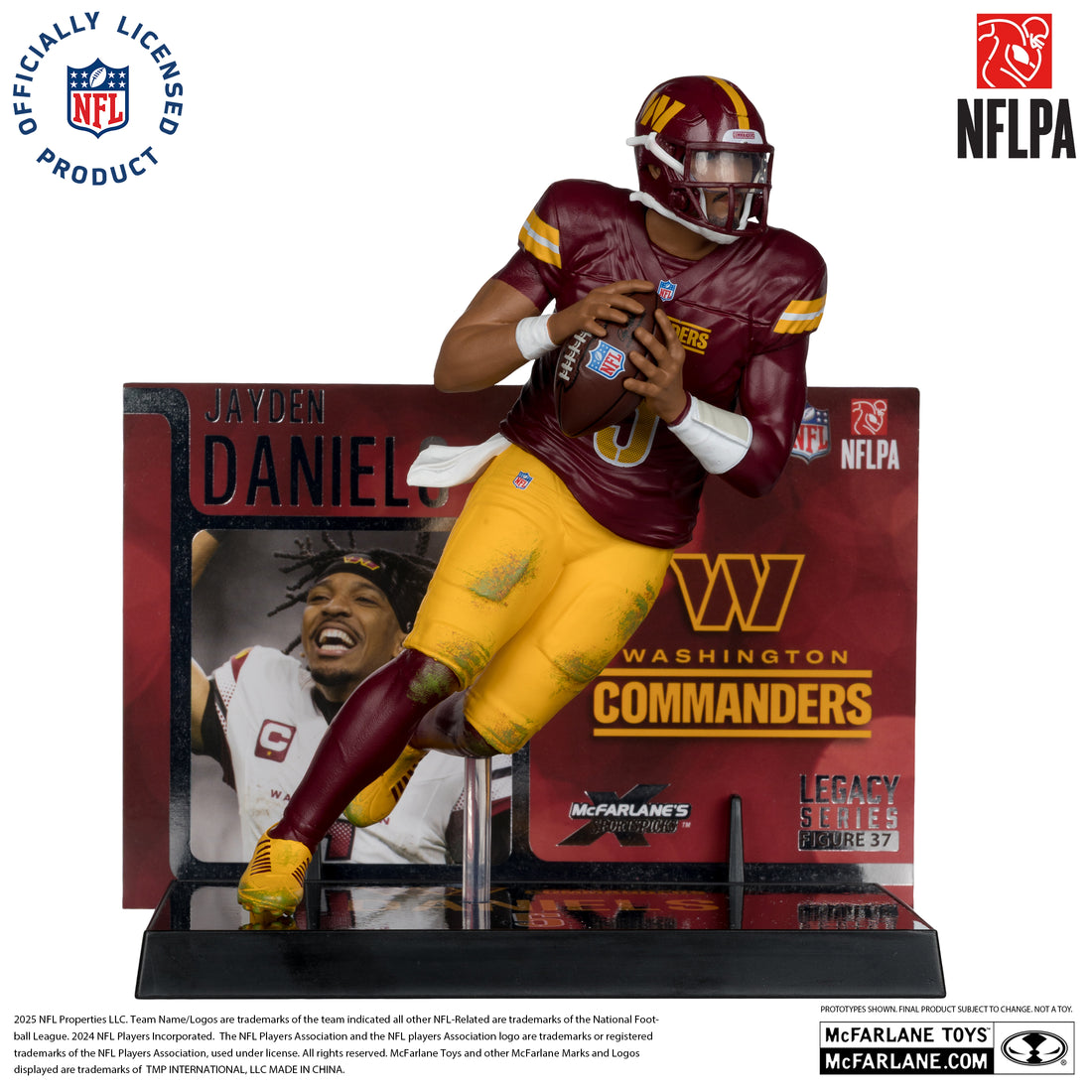 Jayden Daniels (Washington Commanders) NFL 7in Posed Figure McFarlane’s SportsPicks