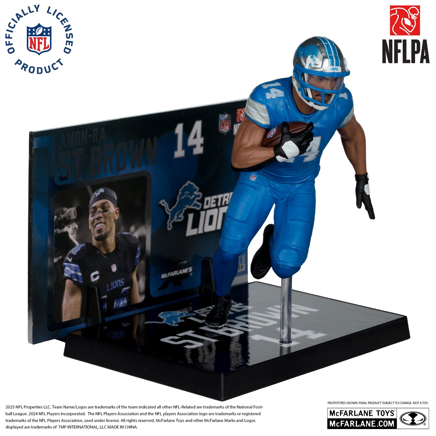 Amon-Ra St. Brown (Detroit Lions) NFL 7in Posed Figure McFarlane’s SportsPicks