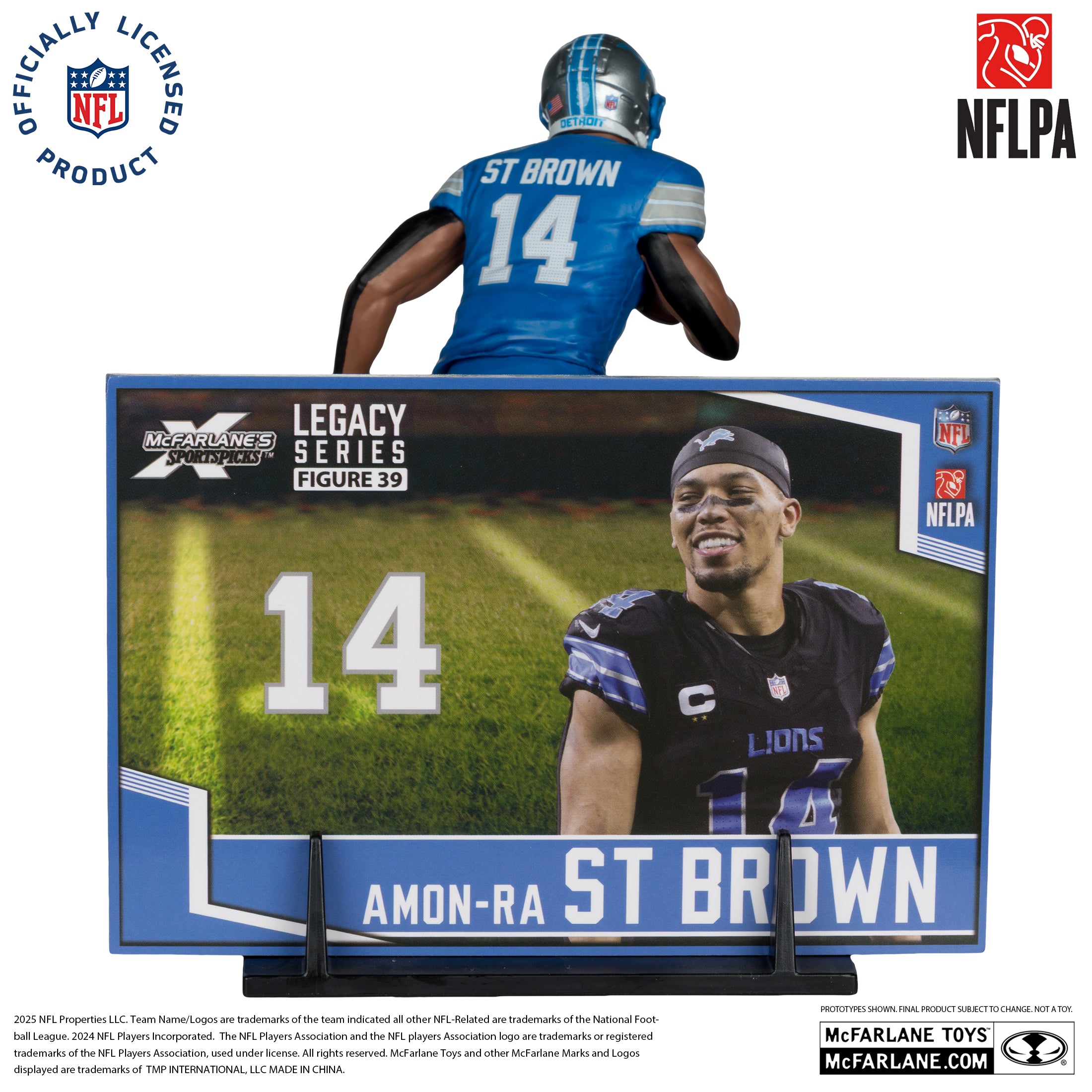 Amon-Ra St. Brown (Detroit Lions) NFL 7in Posed Figure McFarlane’s SportsPicks