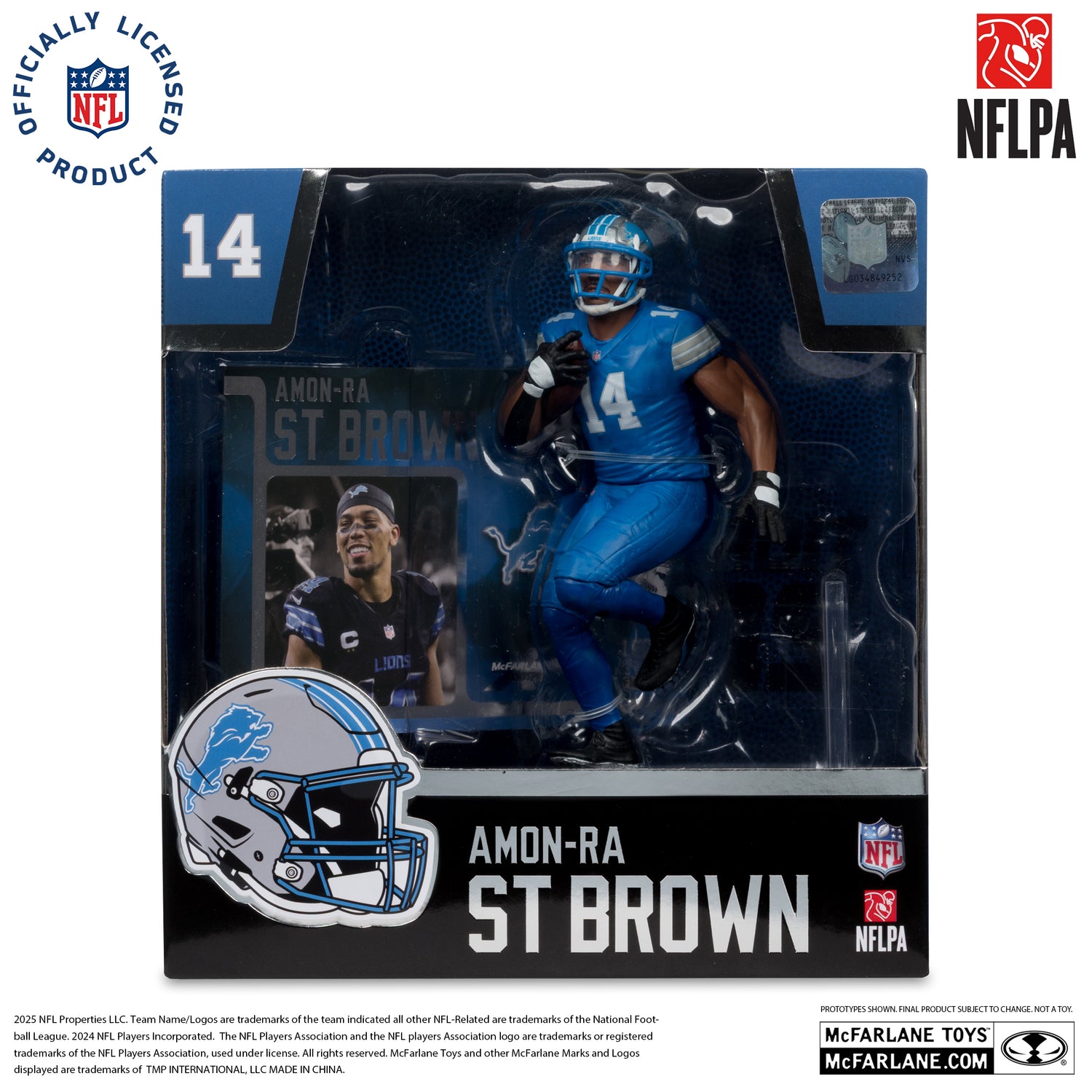 Amon-Ra St. Brown (Detroit Lions) NFL 7in Posed Figure McFarlane’s SportsPicks