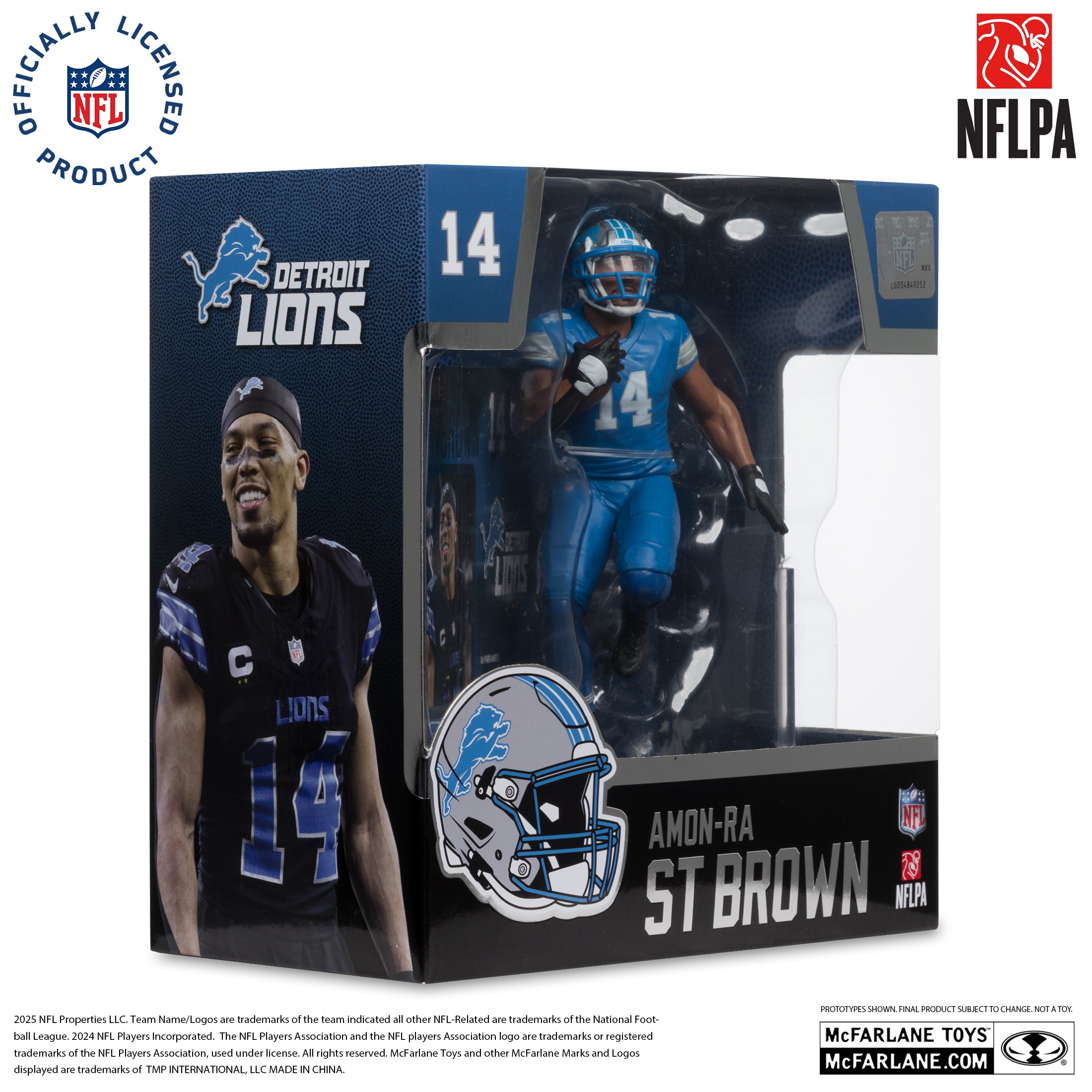 Amon-Ra St. Brown (Detroit Lions) NFL 7in Posed Figure McFarlane’s SportsPicks