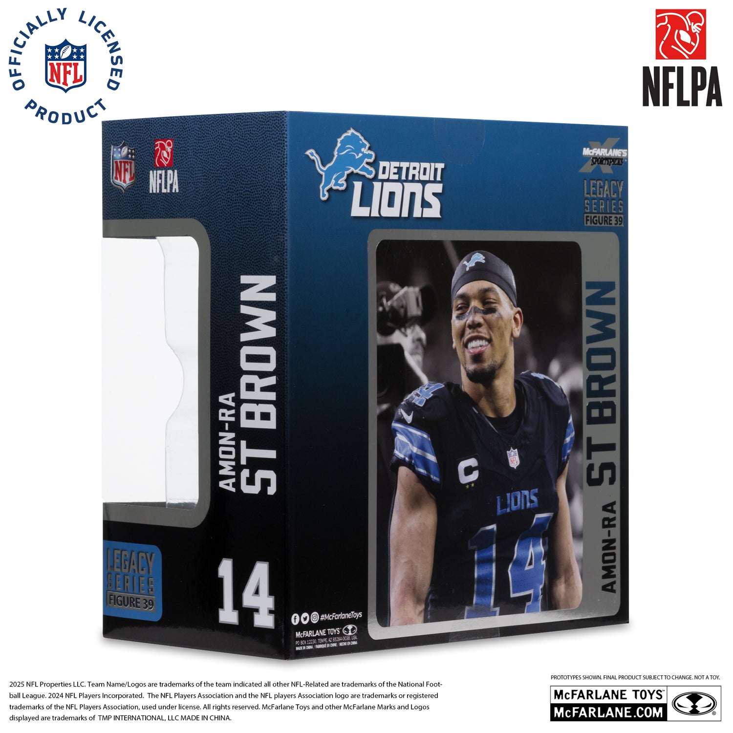 Amon-Ra St. Brown (Detroit Lions) NFL 7in Posed Figure McFarlane’s SportsPicks