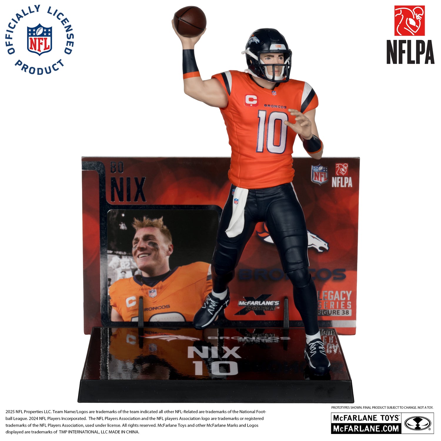 Bo Nix (Denver Broncos) NFL 7in Posed Figure McFarlane’s SportsPicks