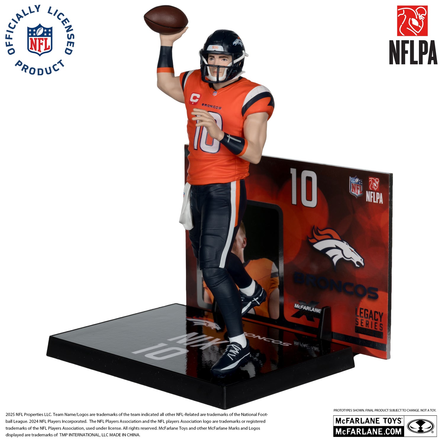 Bo Nix (Denver Broncos) NFL 7in Posed Figure McFarlane’s SportsPicks