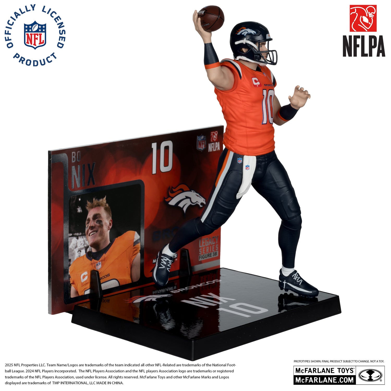 Bo Nix (Denver Broncos) NFL 7in Posed Figure McFarlane’s SportsPicks
