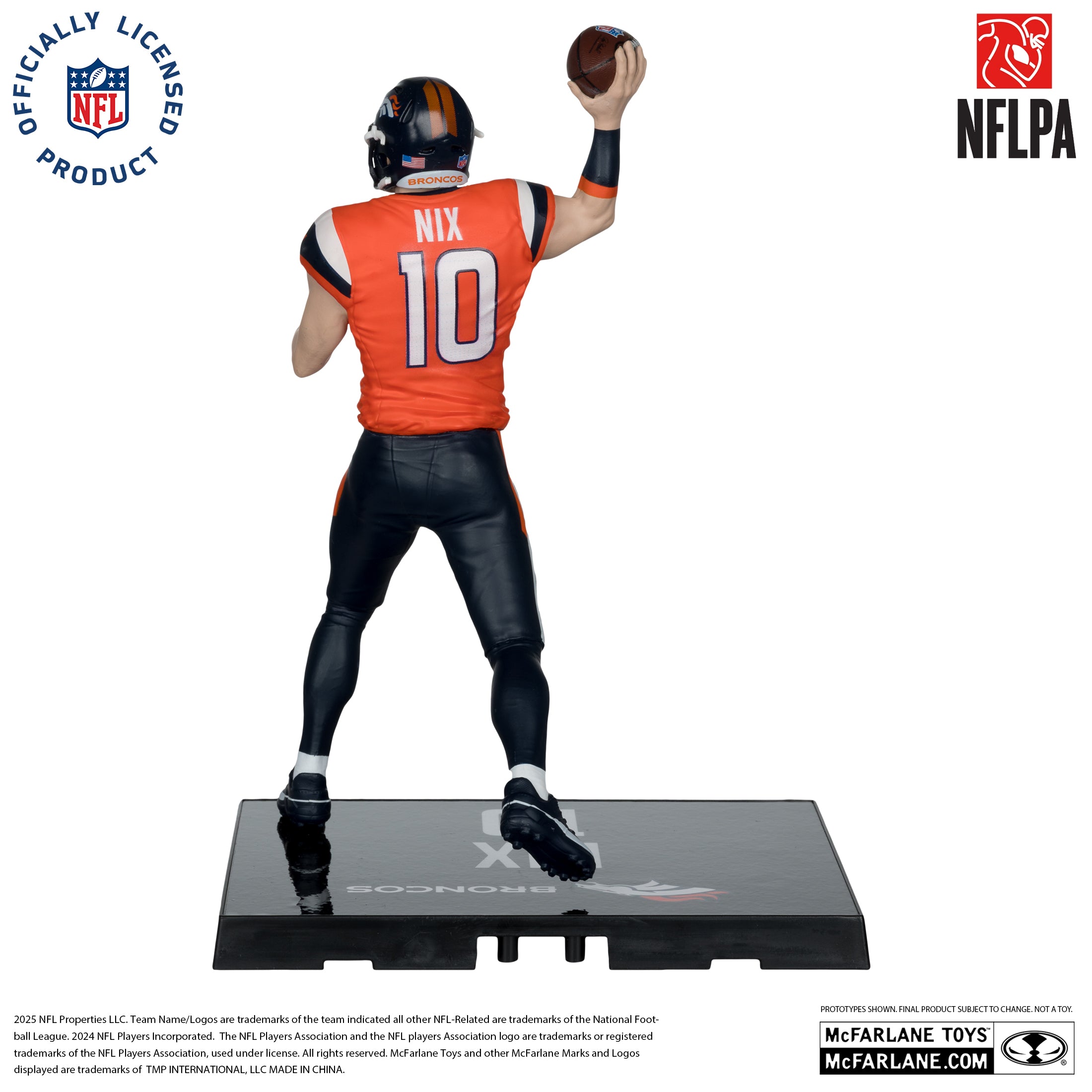 Bo Nix (Denver Broncos) NFL 7in Posed Figure McFarlane’s SportsPicks