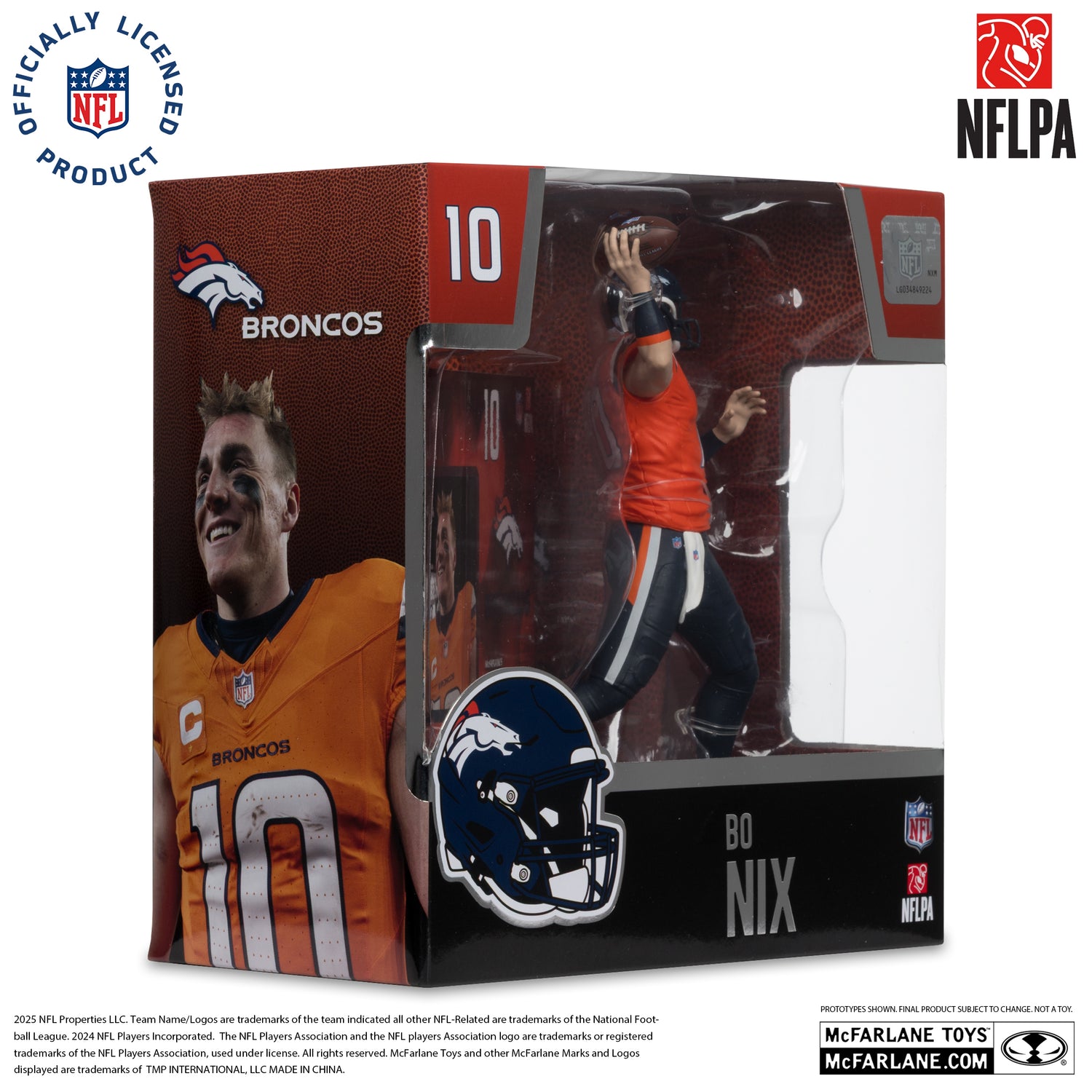 Bo Nix (Denver Broncos) NFL 7in Posed Figure McFarlane’s SportsPicks