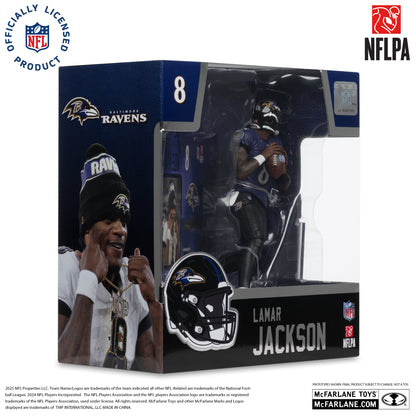 Lamar Jackson (Baltimore Ravens) (Alternate Jersey) NFL 7in Posed Figure McFarlane’s SportsPicks