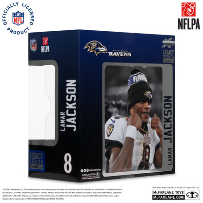 Lamar Jackson (Baltimore Ravens) (Alternate Jersey) NFL 7in Posed Figure McFarlane’s SportsPicks