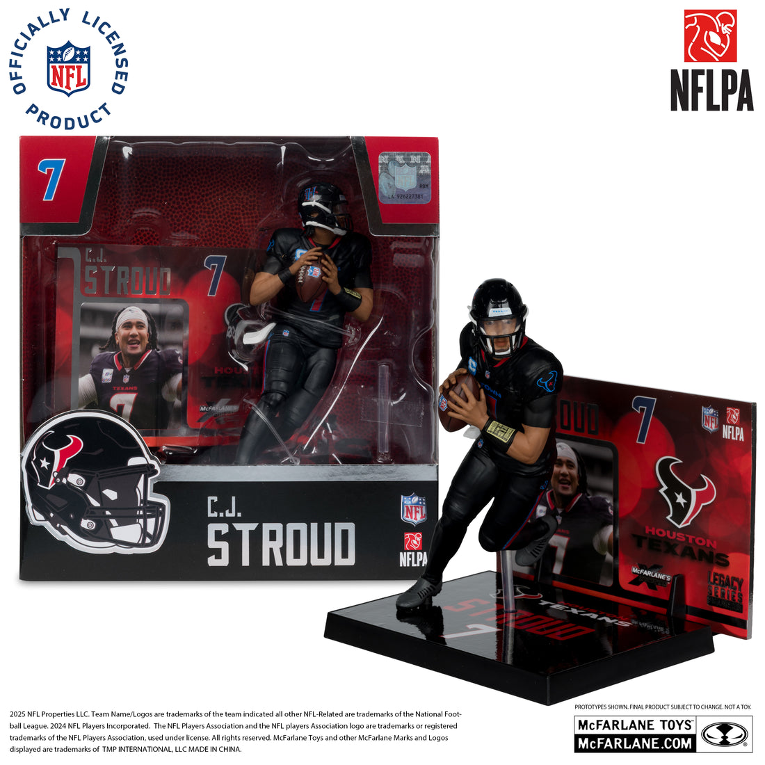 C.J. Stroud (Houston Texas) (Alternate Jersey) NFL 7in Posed Figure McFarlane’s SportsPicks