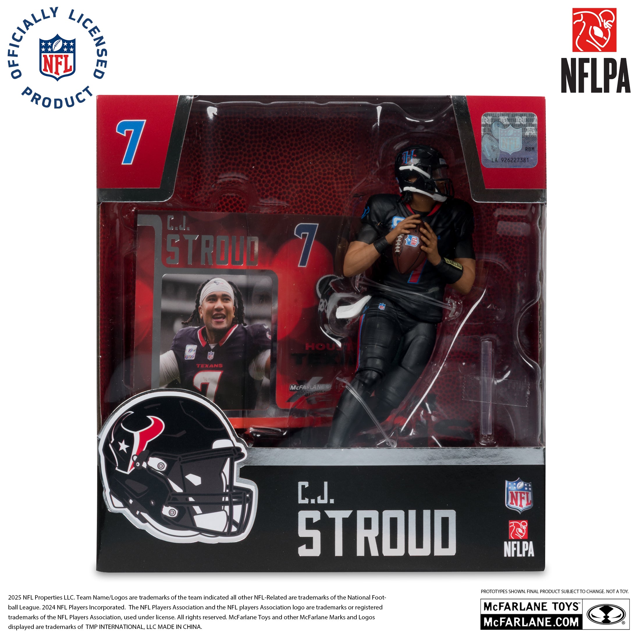 C.J. Stroud (Houston Texas) (Alternate Jersey) NFL 7in Posed Figure McFarlane’s SportsPicks