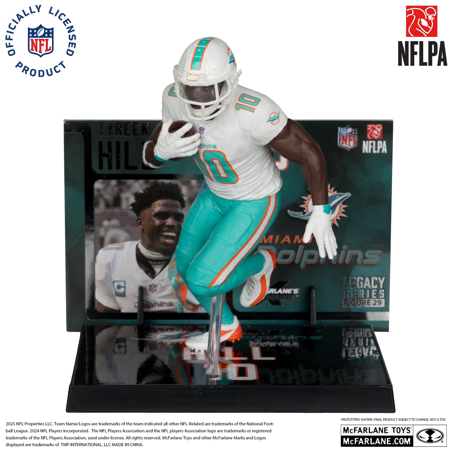Tyreek Hill (Miami Dolphins) (Alternate Jersey)  NFL 7in Posed Figure McFarlane’s SportsPicks