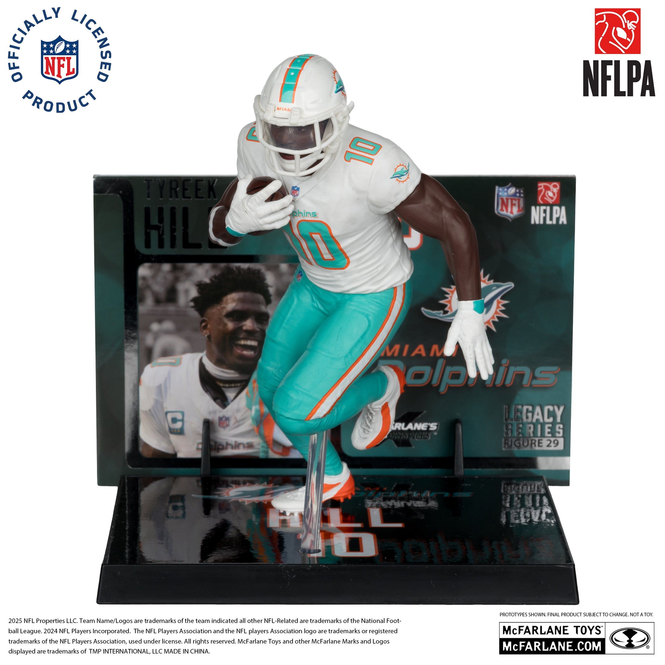 Tyreek Hill (Miami Dolphins) (Alternate Jersey)  NFL 7in Posed Figure McFarlane’s SportsPicks