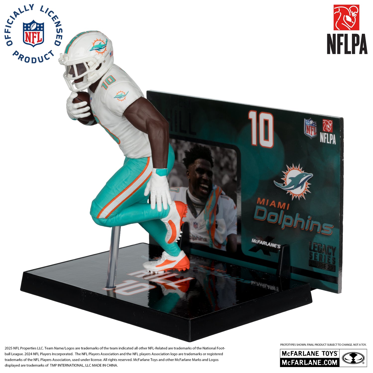 Tyreek Hill (Miami Dolphins) (Alternate Jersey)  NFL 7in Posed Figure McFarlane’s SportsPicks