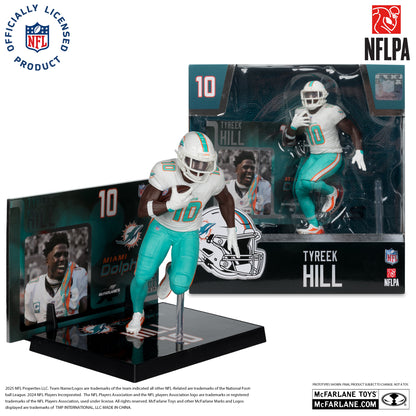 Tyreek Hill (Miami Dolphins) (Alternate Jersey)  NFL 7in Posed Figure McFarlane’s SportsPicks