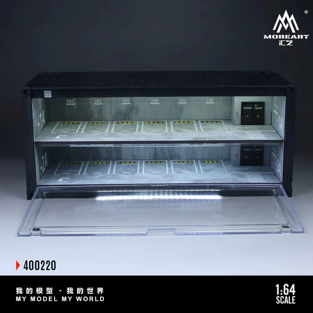 MoreArt 1/64-CONTAINER UNDERGROUND PARKING GARAGE MO400220
