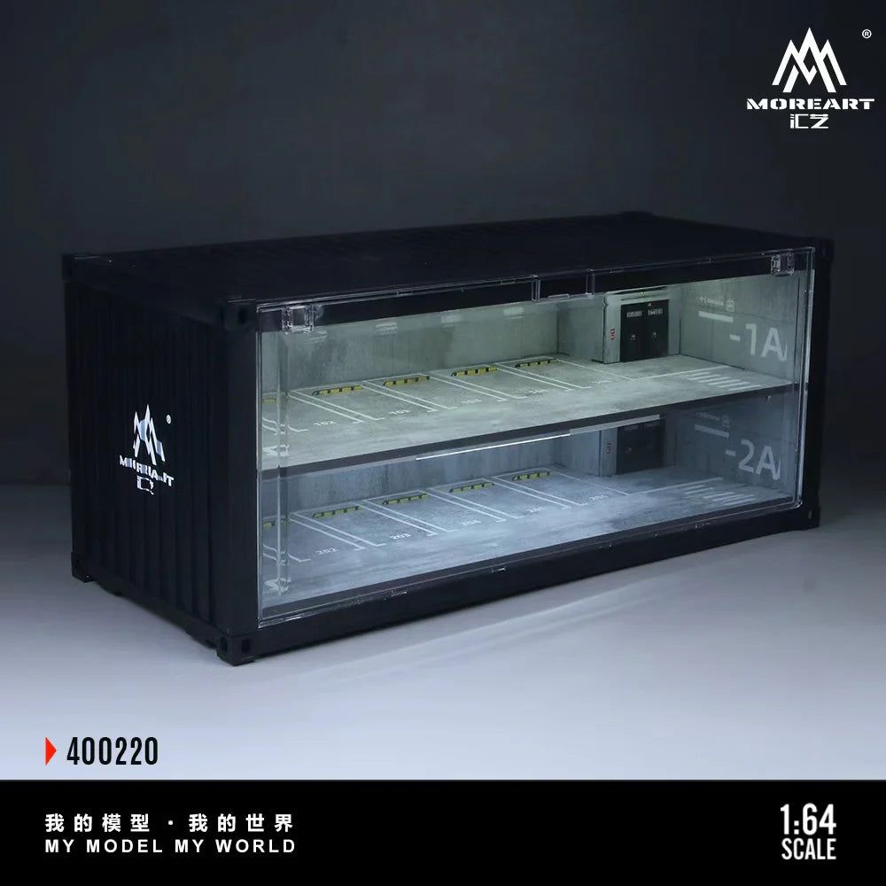 MoreArt 1/64-CONTAINER UNDERGROUND PARKING GARAGE MO400220