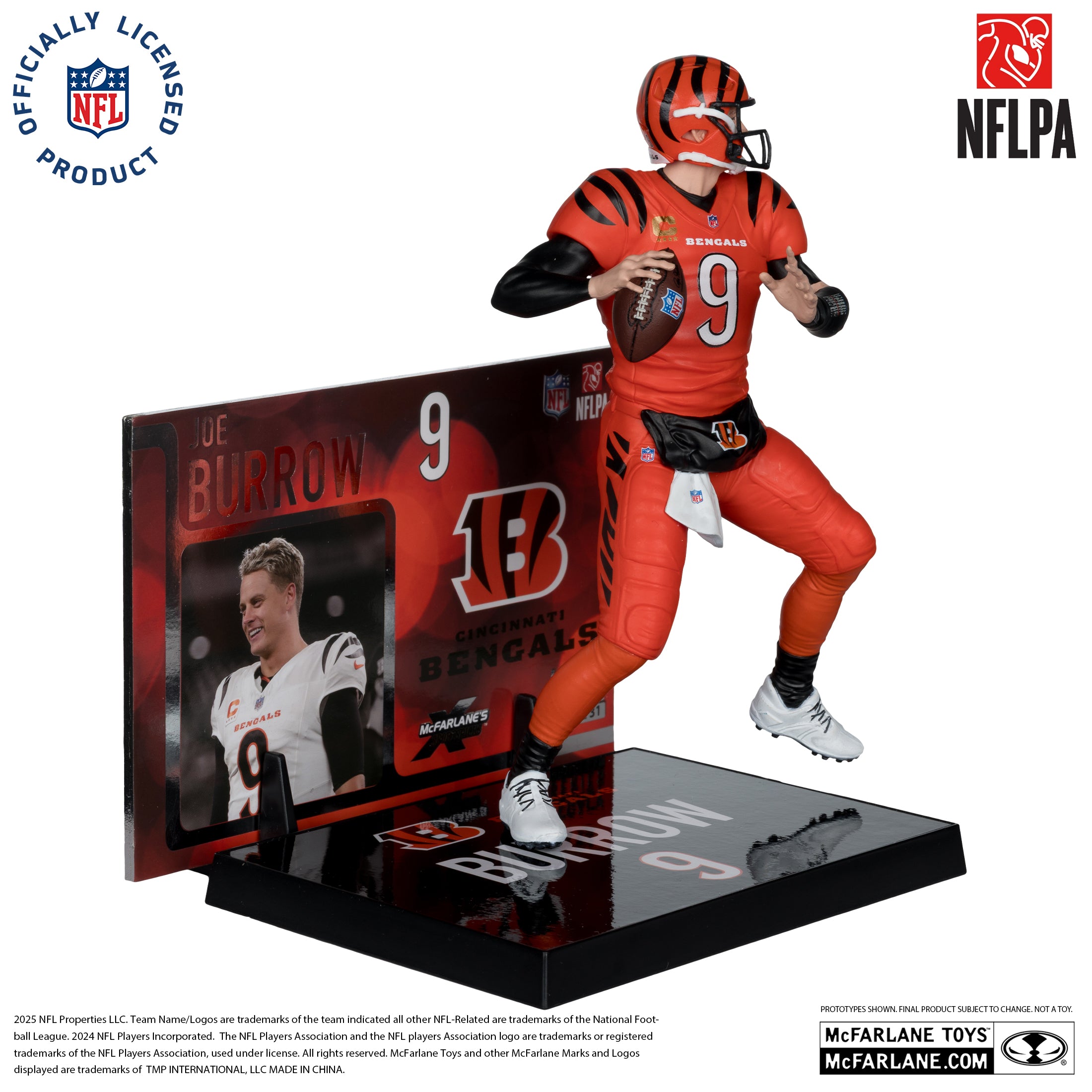 Joe Burrow (Cincinnati Bengals) (Alternate Jersey) NFL 7in Posed Figure McFarlane’s SportsPicks