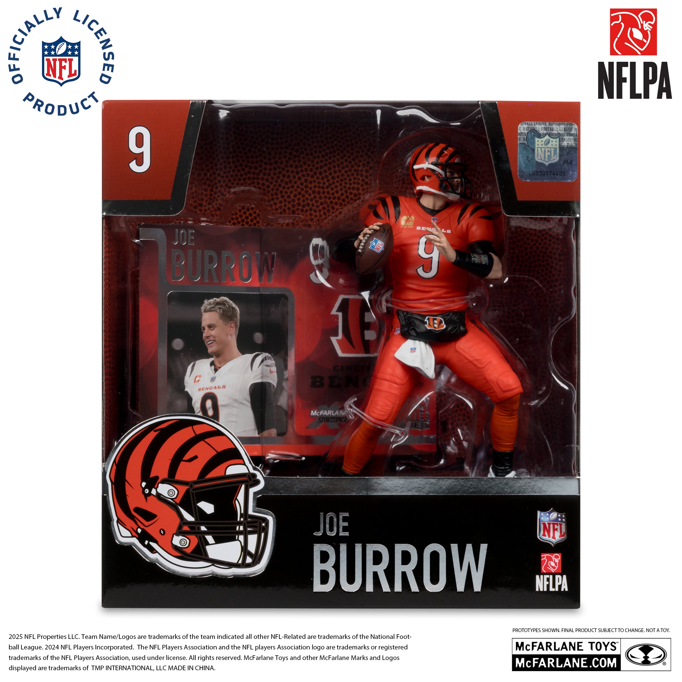 Joe Burrow (Cincinnati Bengals) (Alternate Jersey) NFL 7in Posed Figure McFarlane’s SportsPicks
