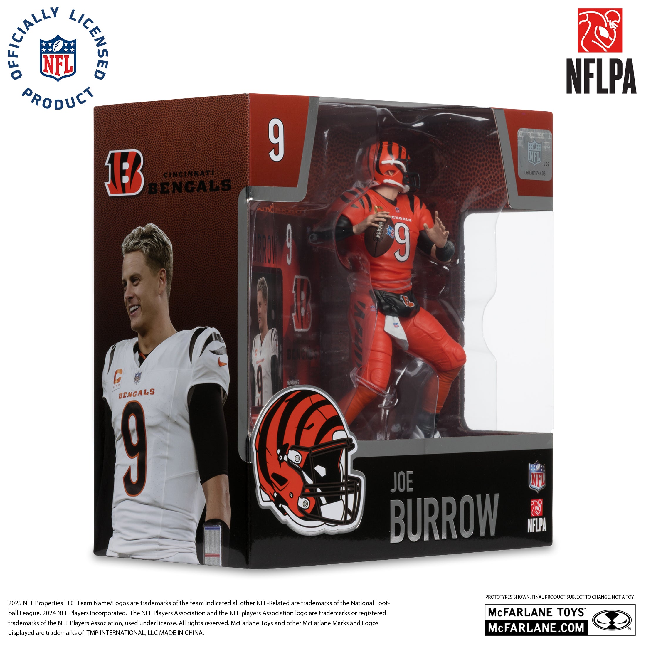Joe Burrow (Cincinnati Bengals) (Alternate Jersey) NFL 7in Posed Figure McFarlane’s SportsPicks
