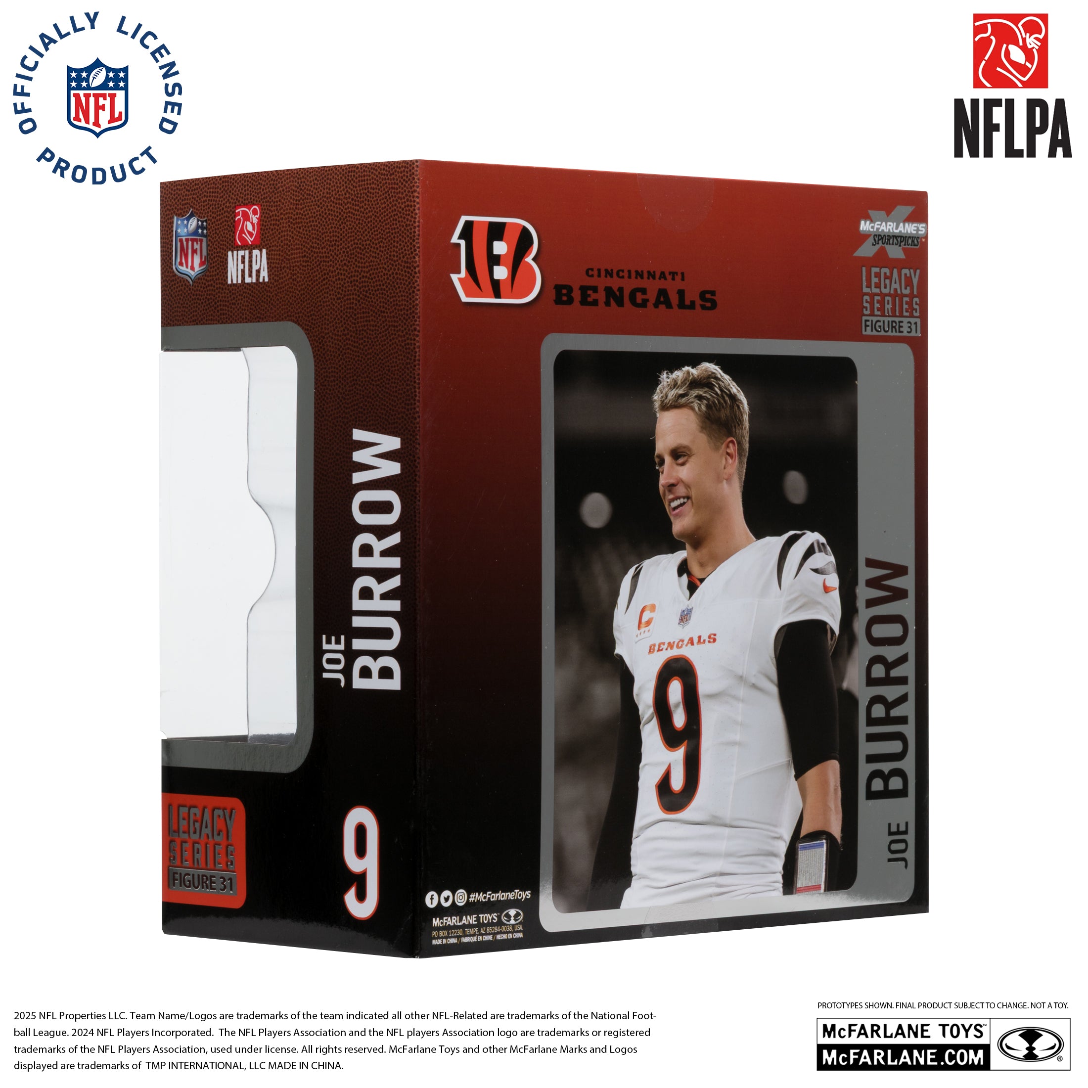 Joe Burrow (Cincinnati Bengals) (Alternate Jersey) NFL 7in Posed Figure McFarlane’s SportsPicks