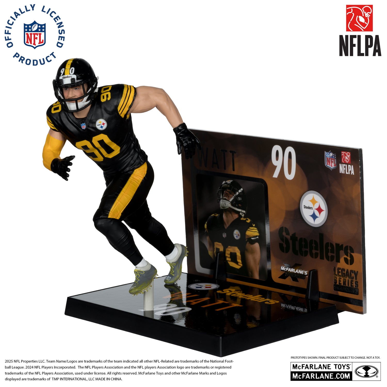 T.J. Watt (Pittsburgh Steelers) NFL 7in Posed Figure McFarlane’s SportsPicks