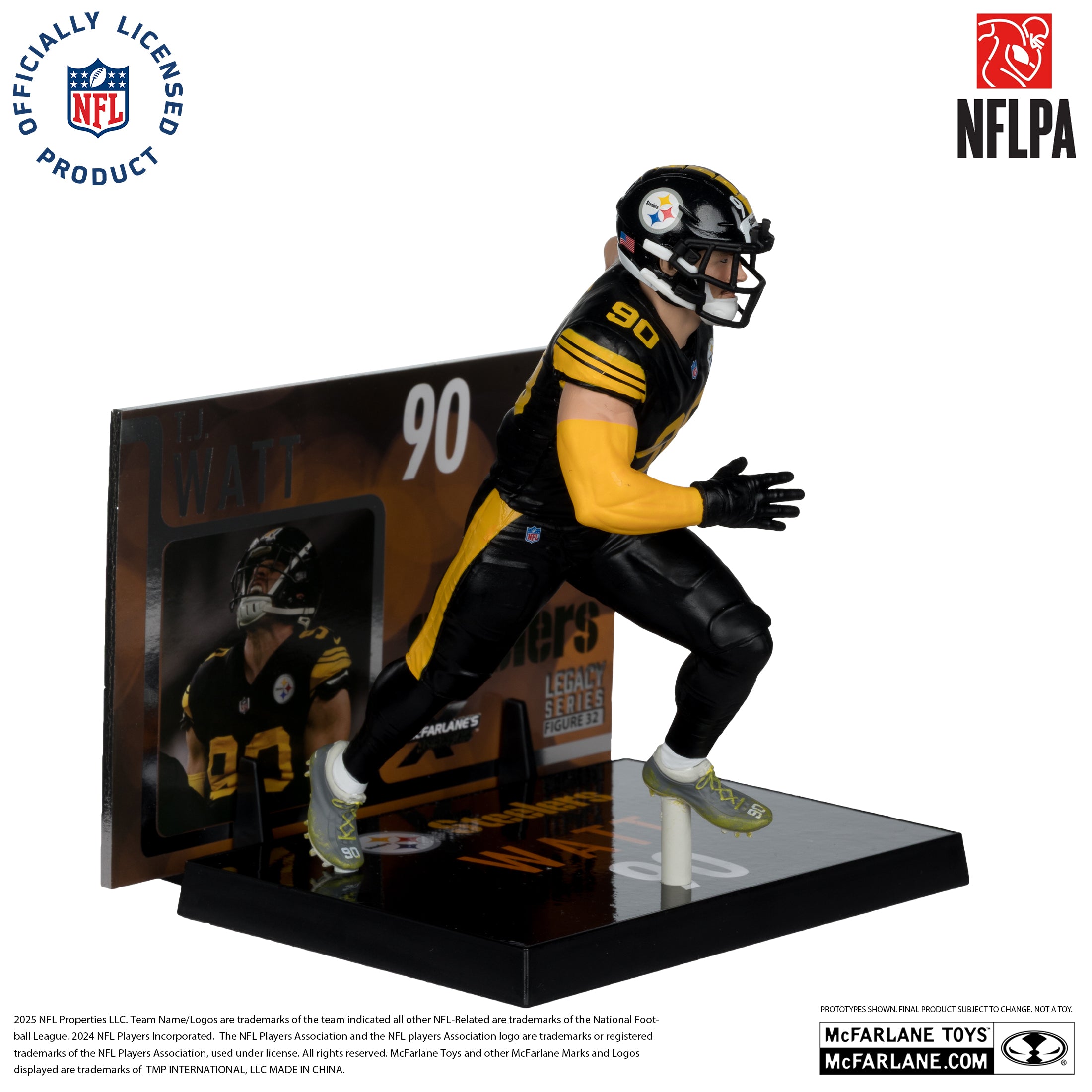 T.J. Watt (Pittsburgh Steelers) NFL 7in Posed Figure McFarlane’s SportsPicks