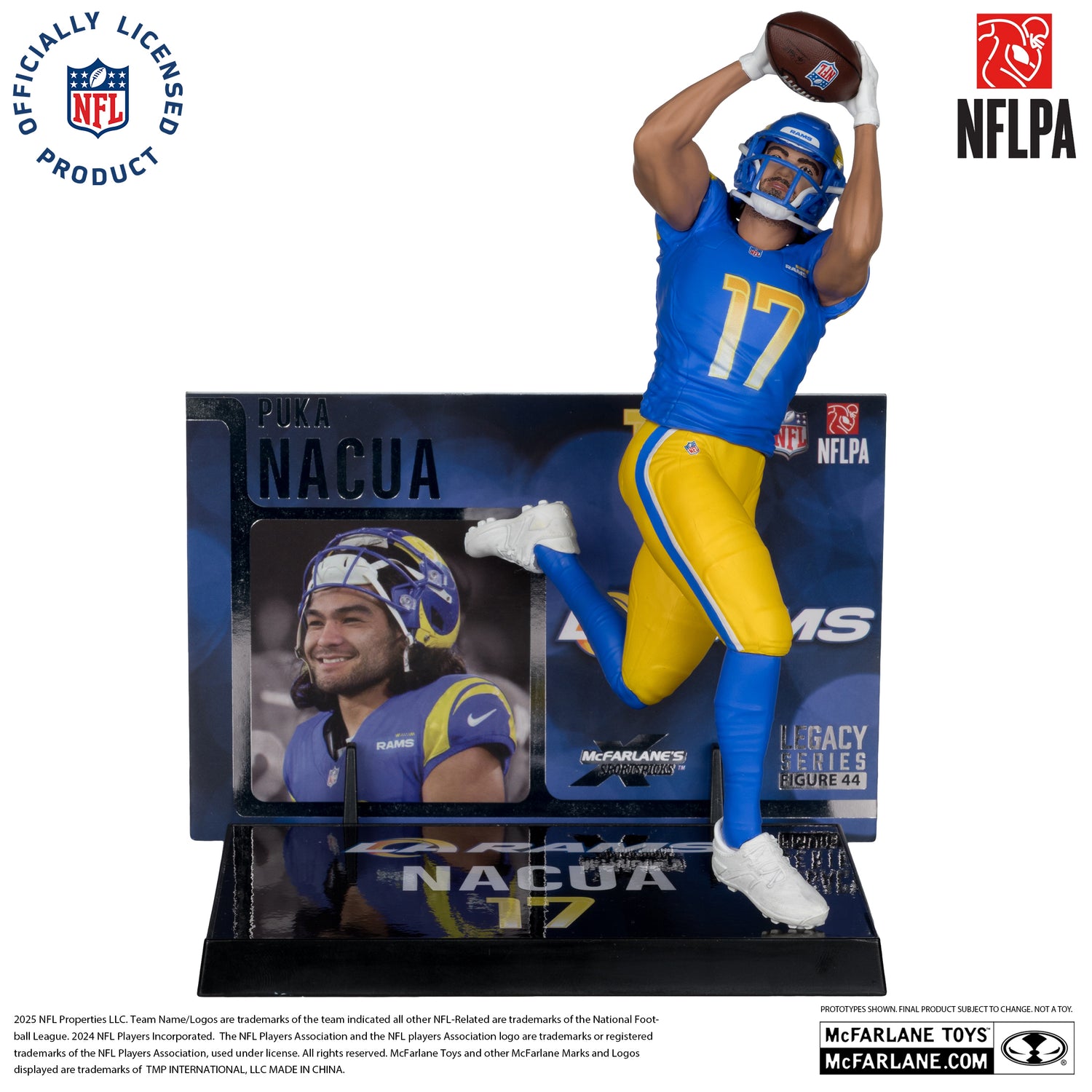 Puka Nacua (Los Angeles Rams) NFL 7in Posed Figure McFarlane’s SportsPicks