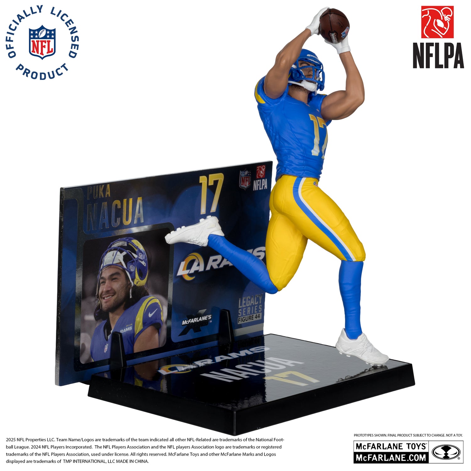 Puka Nacua (Los Angeles Rams) NFL 7in Posed Figure McFarlane’s SportsPicks