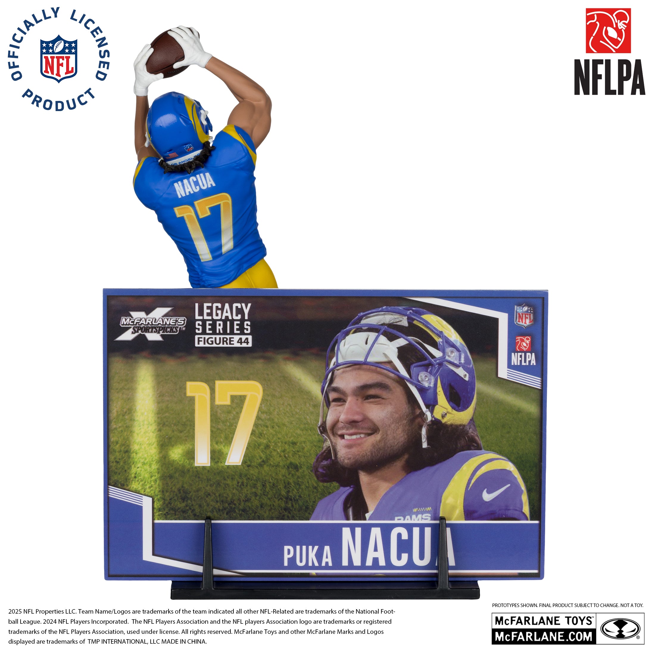 Puka Nacua (Los Angeles Rams) NFL 7in Posed Figure McFarlane’s SportsPicks