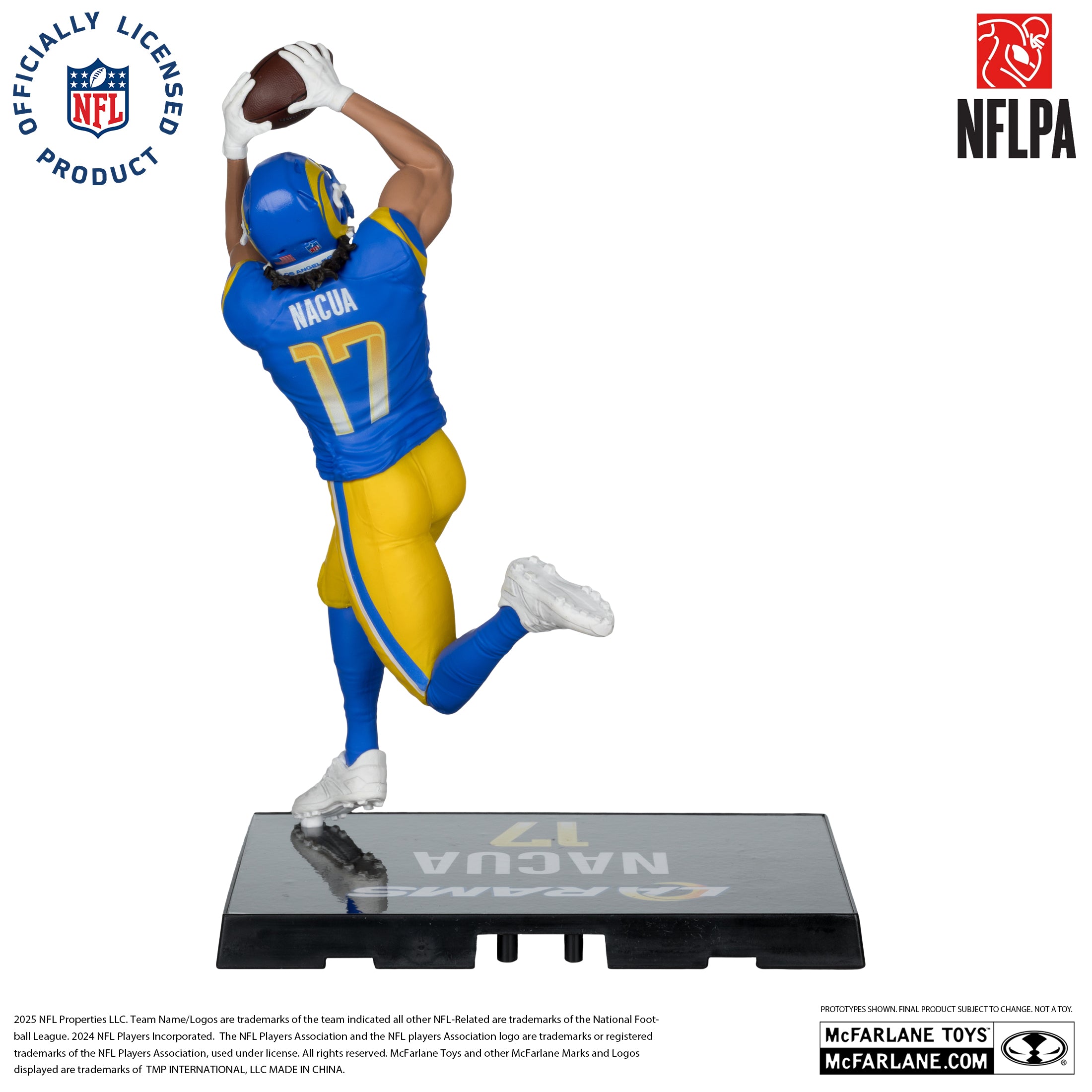 Puka Nacua (Los Angeles Rams) NFL 7in Posed Figure McFarlane’s SportsPicks