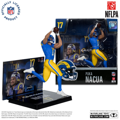 Puka Nacua (Los Angeles Rams) NFL 7in Posed Figure McFarlane’s SportsPicks
