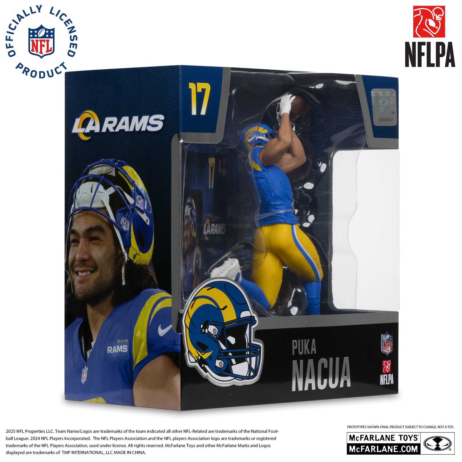 Puka Nacua (Los Angeles Rams) NFL 7in Posed Figure McFarlane’s SportsPicks