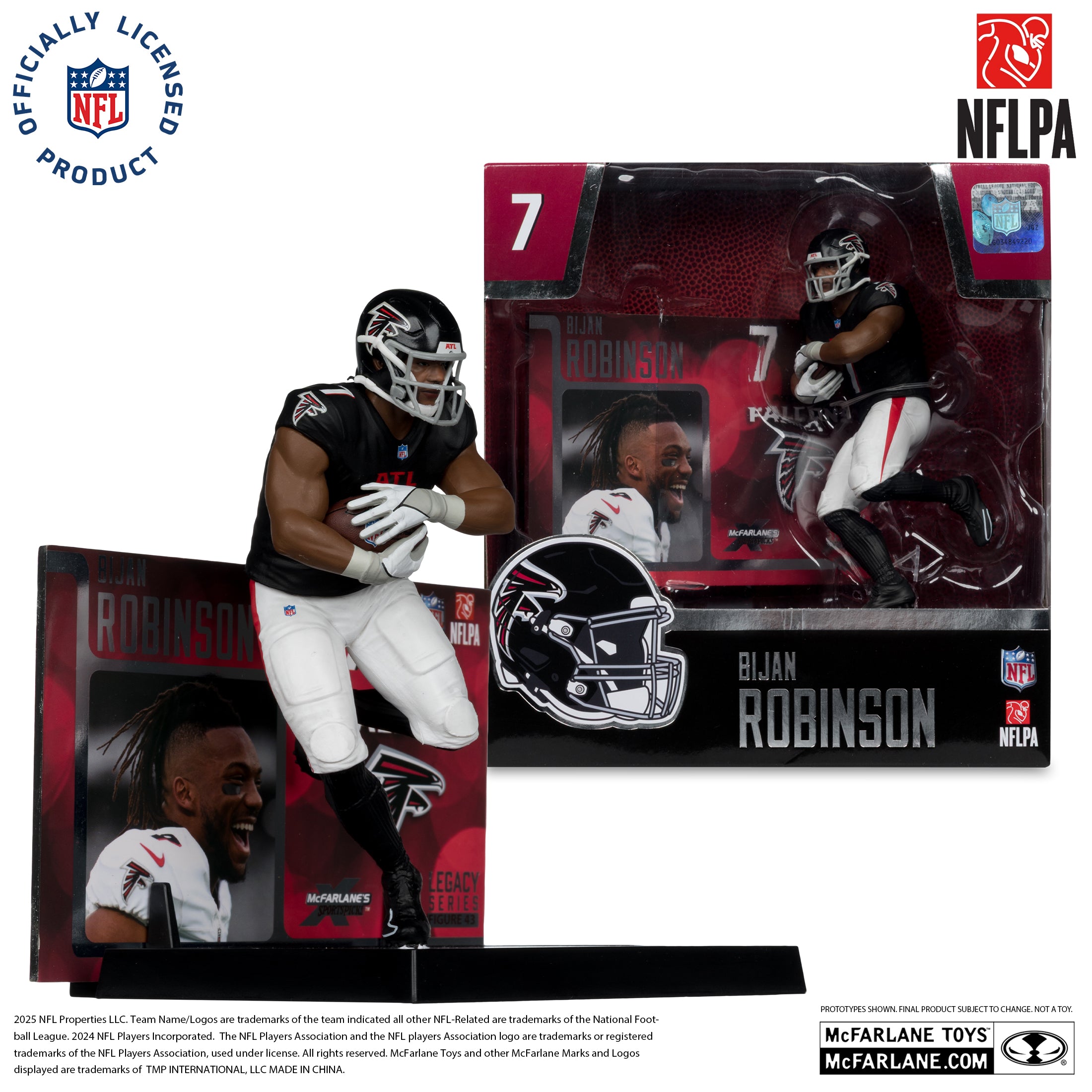 Bijan Robinson (Atlanta Falcons) NFL 7in Posed Figure McFarlane’s SportsPicks