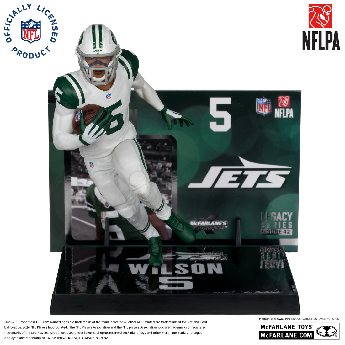 Garrett Wilson (New York Jets) NFL 7in Posed Figure McFarlane’s SportsPicks