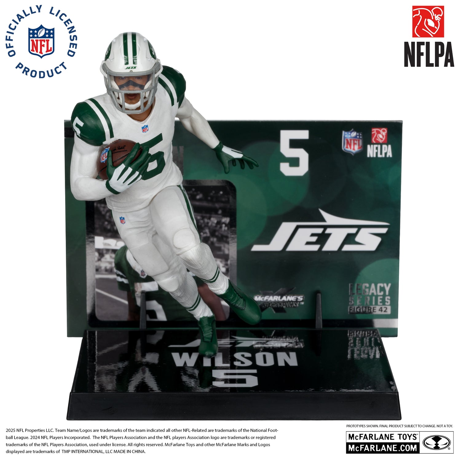 Garrett Wilson (New York Jets) NFL 7in Posed Figure McFarlane’s SportsPicks