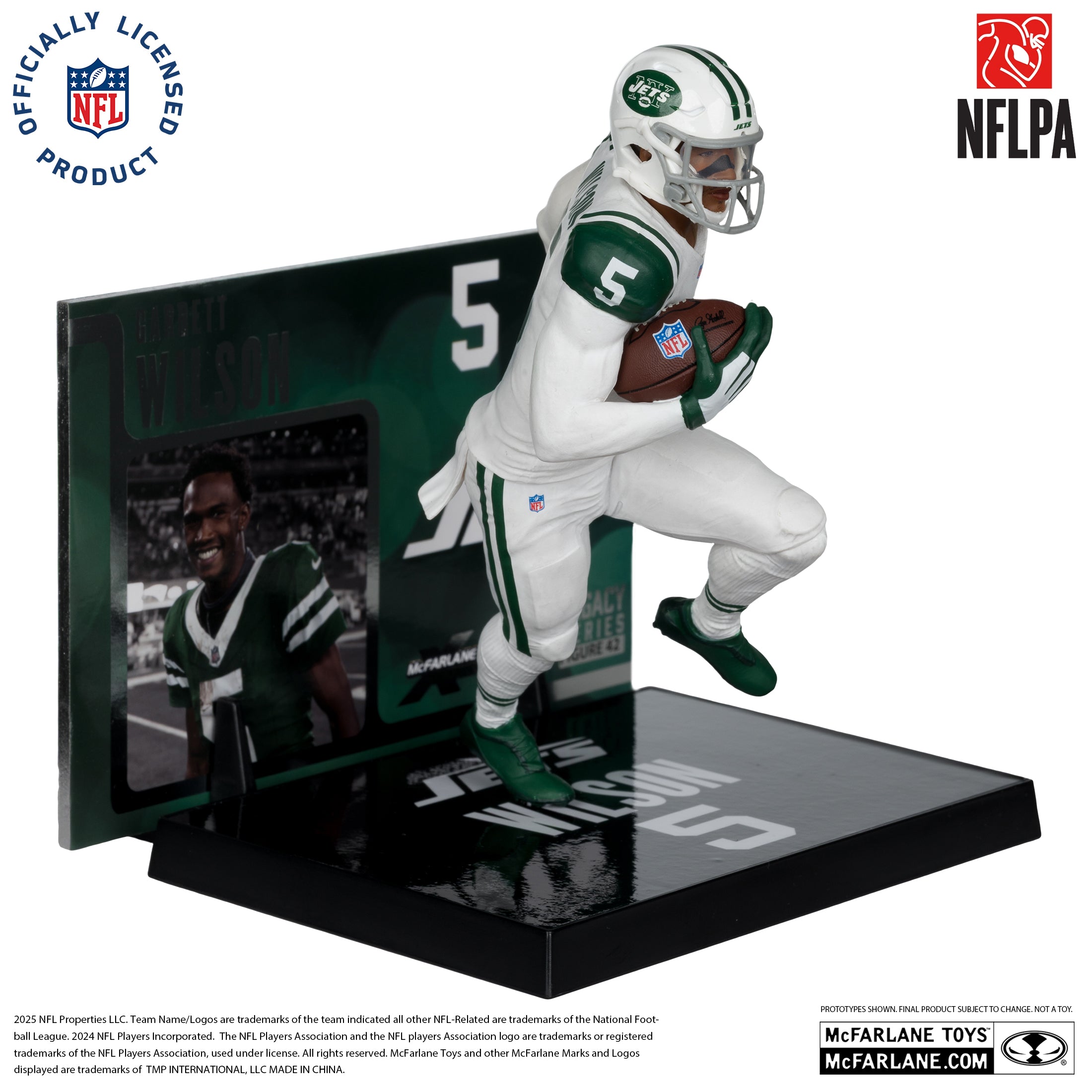 Garrett Wilson (New York Jets) NFL 7in Posed Figure McFarlane’s SportsPicks