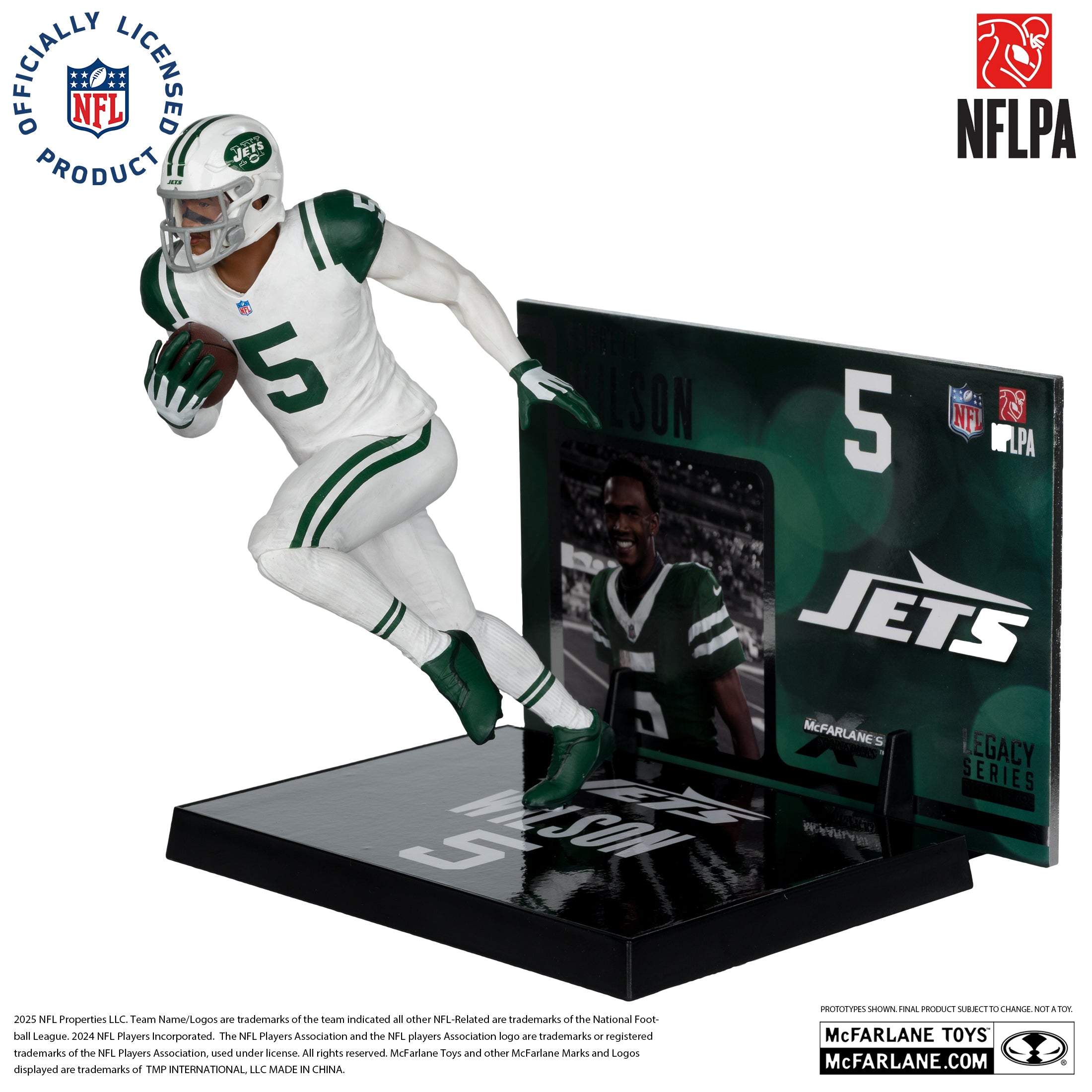 Garrett Wilson (New York Jets) NFL 7in Posed Figure McFarlane’s SportsPicks