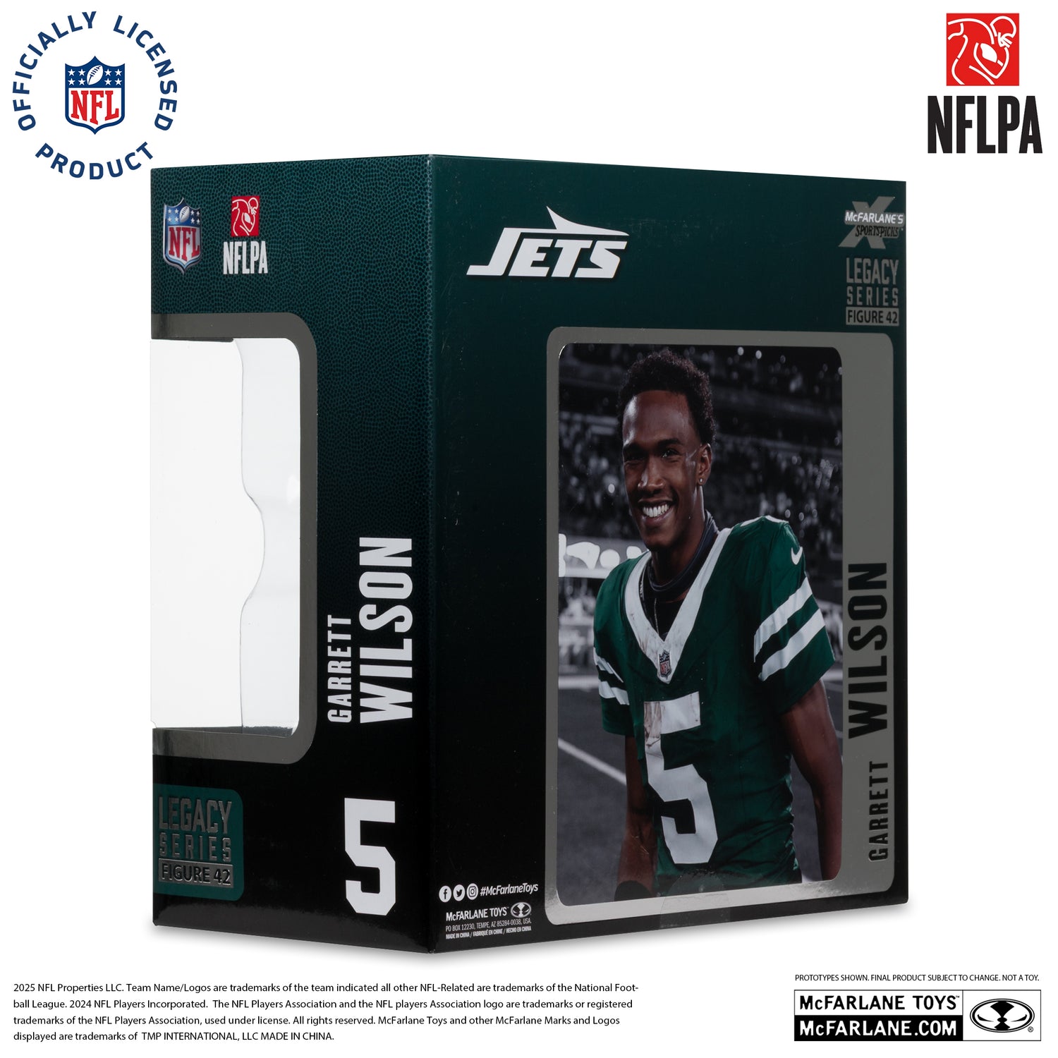 Garrett Wilson (New York Jets) NFL 7in Posed Figure McFarlane’s SportsPicks