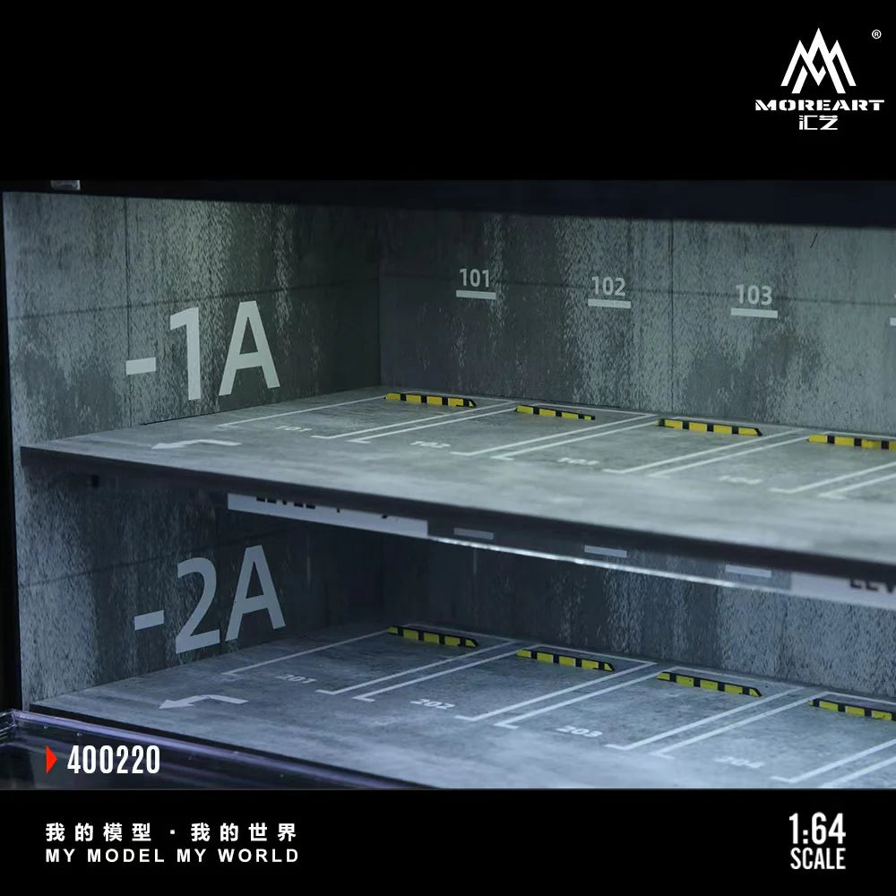 MoreArt 1/64-CONTAINER UNDERGROUND PARKING GARAGE MO400220 – Nice