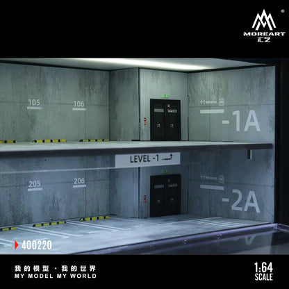 MoreArt 1/64-CONTAINER UNDERGROUND PARKING GARAGE MO400220