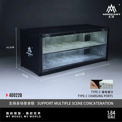 MoreArt 1/64-CONTAINER UNDERGROUND PARKING GARAGE MO400220