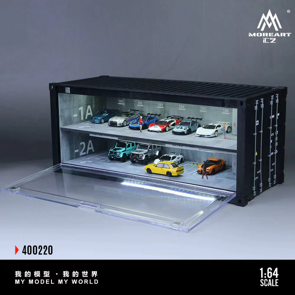 MoreArt 1/64-CONTAINER UNDERGROUND PARKING GARAGE MO400220