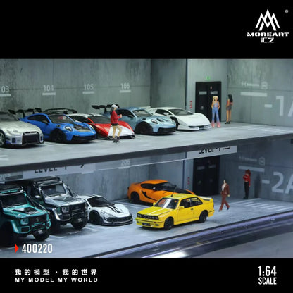 MoreArt 1/64-CONTAINER UNDERGROUND PARKING GARAGE MO400220